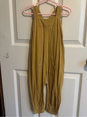 Mustard Yellow toddler Jumpsuit Overalls